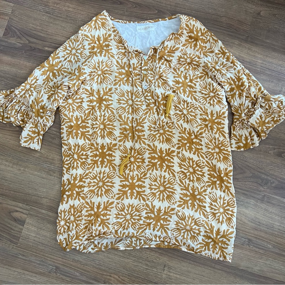 Alohiwai Deva Dress Vintage Aloha